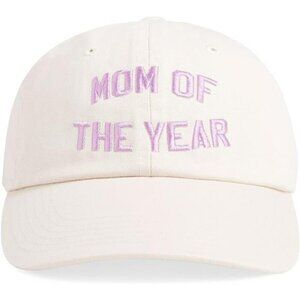 Womens baseball cap embroidered cotton adjustable strap curved brim casual hat